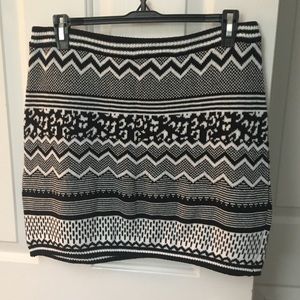 Sweater Mini Skirt